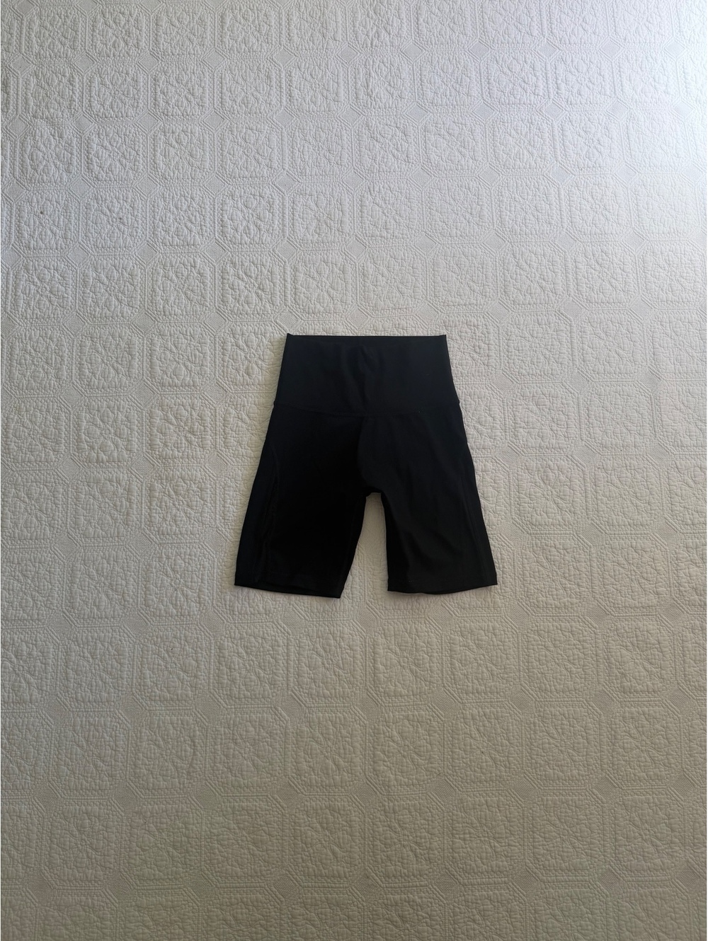 Offline Black High-Waisted Seamless Biker Shorts, Size S